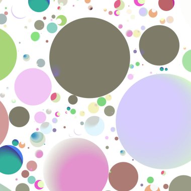 Daire saydam arka plan - eğilim seamless modeli.