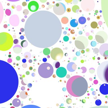 Daire saydam arka plan - eğilim seamless modeli.