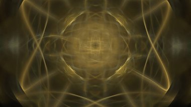 Fantezi kaotik renkli fraktal desen. Soyut Fraktal şekiller. 3D render resimde arka plan veya duvar kağıdı.