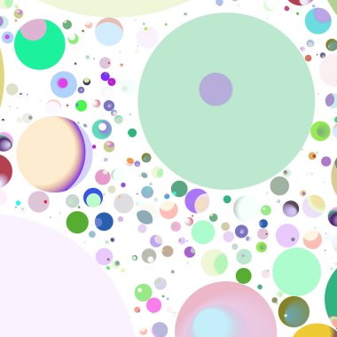 Çok renkli geometrik daire arka plan seamless modeli.