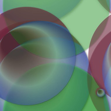 Çok renkli geometrik daire arka plan seamless modeli.