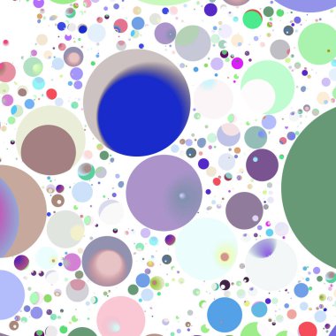 Çok renkli geometrik daire arka plan seamless modeli.