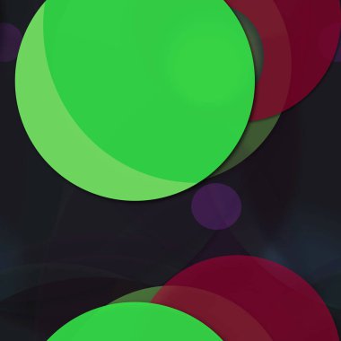 Daire saydam arka plan - eğilim seamless modeli.