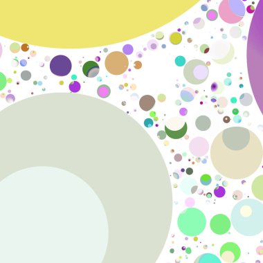 Çok renkli geometrik daire arka plan seamless modeli.