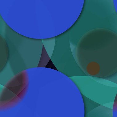 Daire saydam arka plan - eğilim seamless modeli.