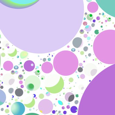 Daire saydam arka plan - eğilim seamless modeli.