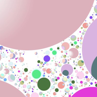 Çok renkli geometrik daire arka plan seamless modeli.