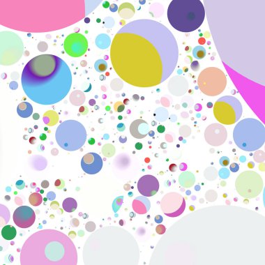 Daire saydam arka plan - eğilim seamless modeli.