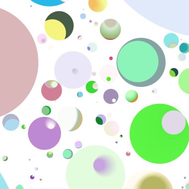 Çok renkli geometrik daire arka plan seamless modeli.