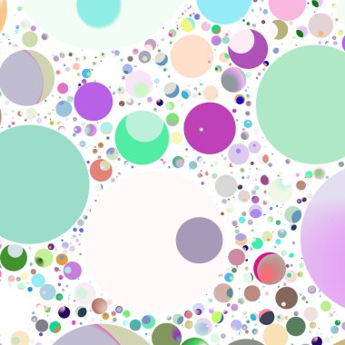 Çok renkli geometrik daire arka plan seamless modeli.