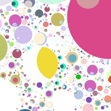 Çok renkli geometrik daire arka plan seamless modeli.