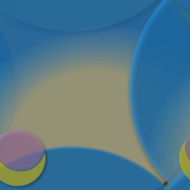 Çok renkli geometrik daire arka plan seamless modeli.