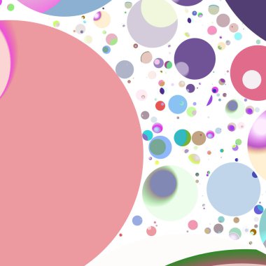 Çok renkli geometrik daire arka plan seamless modeli.