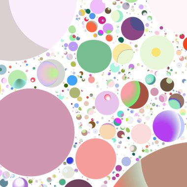 Çok renkli geometrik daire arka plan seamless modeli.