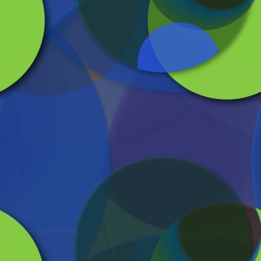 Çok renkli geometrik daire arka plan seamless modeli.