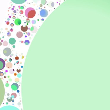 Çok renkli geometrik daire arka plan seamless modeli.