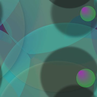 Çok renkli geometrik daire arka plan seamless modeli.