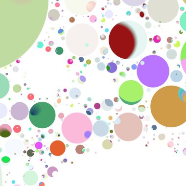 Daire saydam arka plan - eğilim seamless modeli.