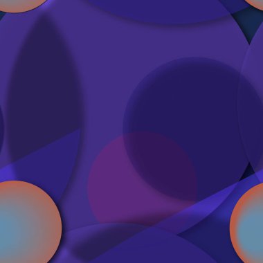 Çok renkli geometrik daire arka plan seamless modeli.