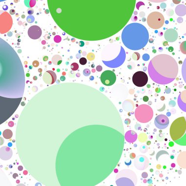 Daire saydam arka plan - eğilim seamless modeli.