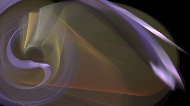 Fantezi kaotik renkli fraktal desen. Soyut Fraktal şekiller. 3D render resimde arka plan veya duvar kağıdı.