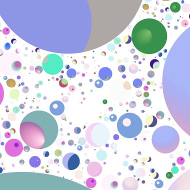 Çok renkli geometrik daire arka plan seamless modeli.