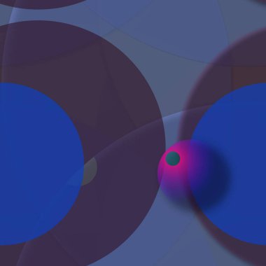 Çok renkli geometrik daire arka plan seamless modeli.