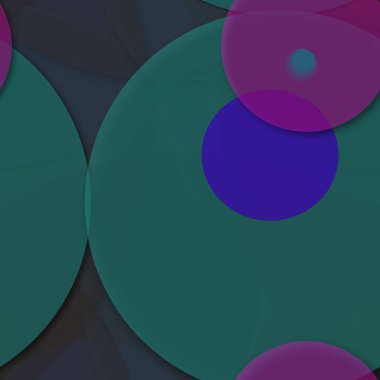 Çok renkli geometrik daire arka plan seamless modeli.