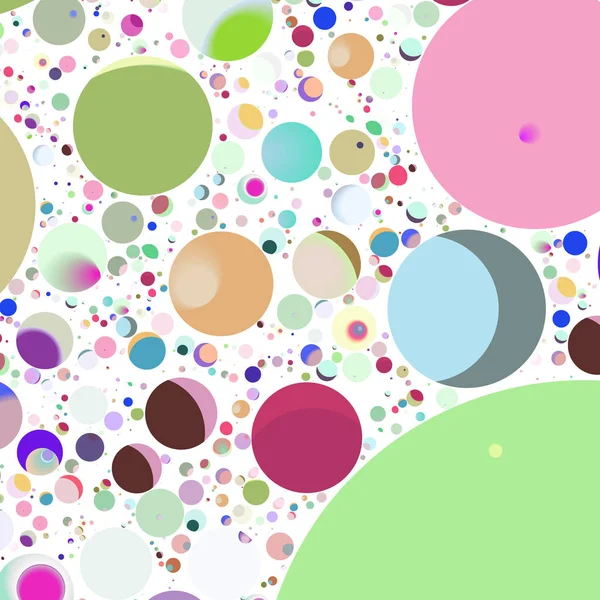 Çok renkli geometrik daire arka plan seamless modeli.