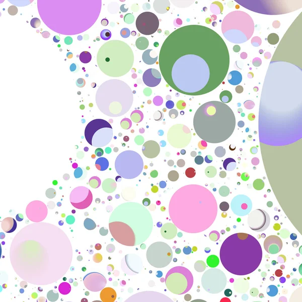 Çok renkli geometrik daire arka plan seamless modeli.