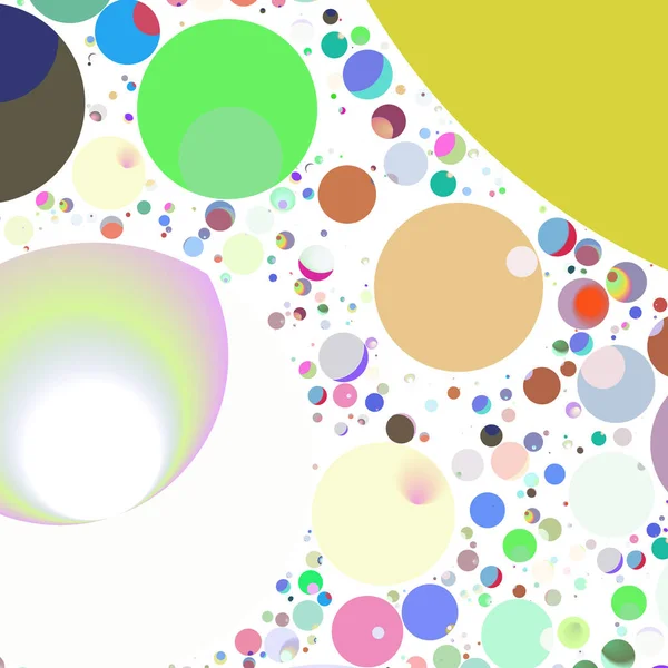 Çok renkli geometrik daire arka plan seamless modeli.