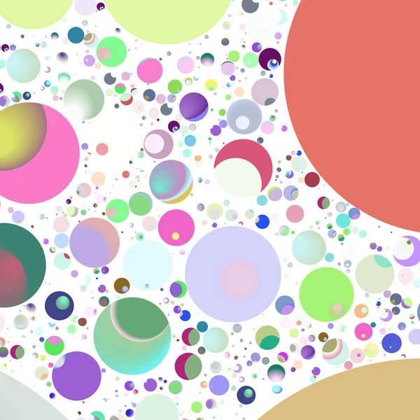 Çok renkli geometrik daire arka plan seamless modeli.