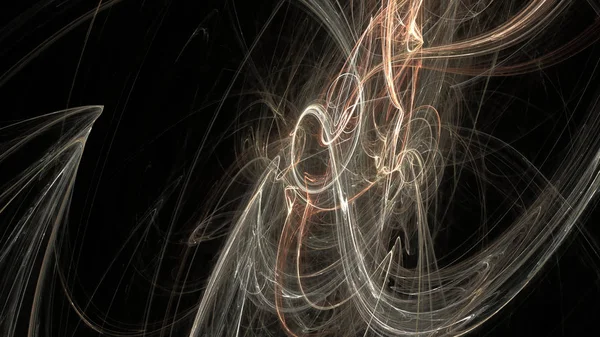 Fantezi kaotik renkli fraktal desen. Soyut Fraktal şekiller. 3D render resimde arka plan veya duvar kağıdı.