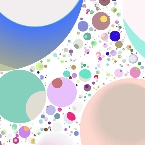 Çok renkli geometrik daire arka plan seamless modeli.