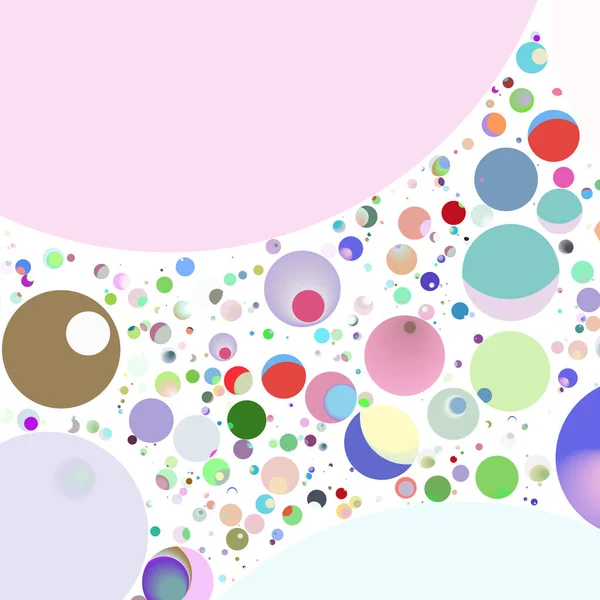 Çok renkli geometrik daire arka plan seamless modeli.