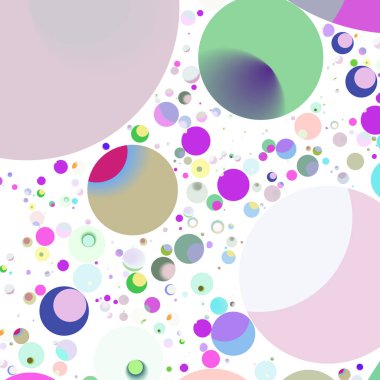 Çok renkli geometrik daire arka plan seamless modeli.