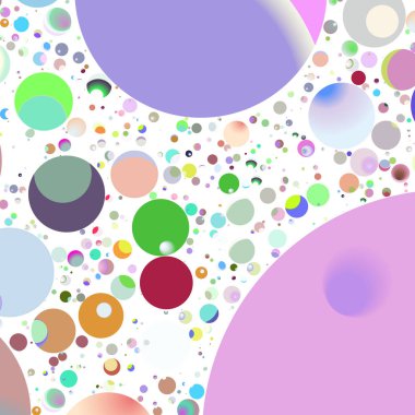 Çok renkli geometrik daire arka plan seamless modeli.