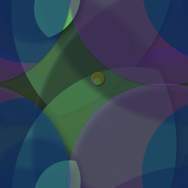 Daire saydam arka plan - eğilim seamless modeli.