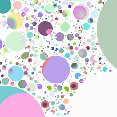 Çok renkli geometrik daire arka plan seamless modeli.