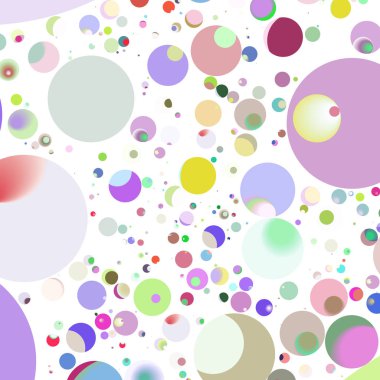 Daire saydam arka plan - eğilim seamless modeli.