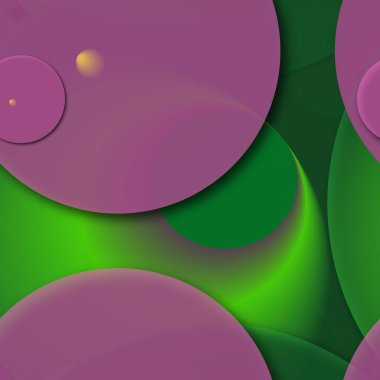 Çok renkli geometrik daire arka plan seamless modeli.