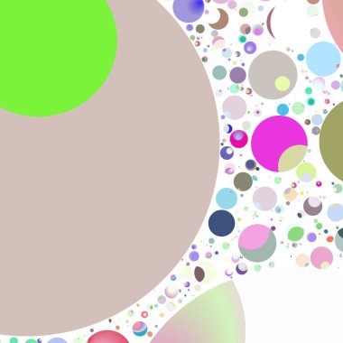 Çok renkli geometrik daire arka plan seamless modeli.