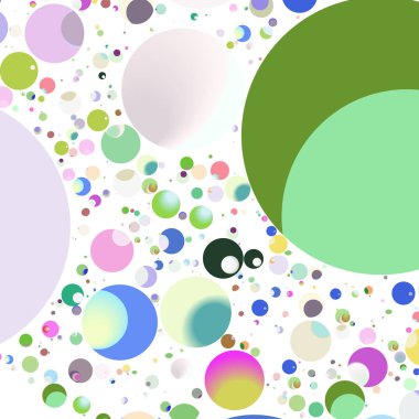 Çok renkli geometrik daire arka plan seamless modeli.