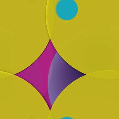 Çok renkli geometrik daire arka plan seamless modeli.