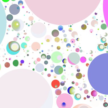 Çok renkli geometrik daire arka plan seamless modeli.