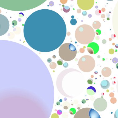 Çok renkli geometrik daire arka plan seamless modeli.