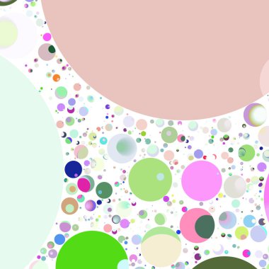 Çok renkli geometrik daire arka plan seamless modeli.