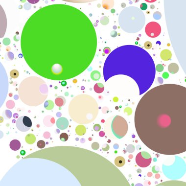 Çok renkli geometrik daire arka plan seamless modeli.