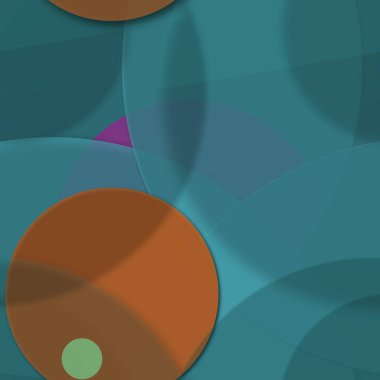 Çok renkli geometrik daire arka plan seamless modeli.