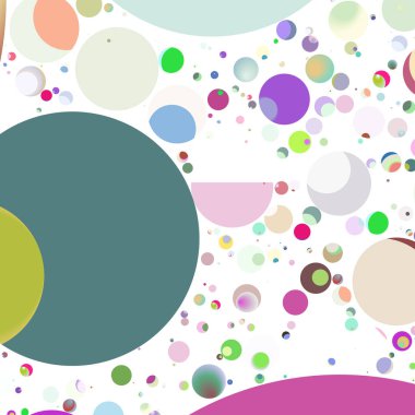 Çok renkli geometrik daire arka plan seamless modeli.
